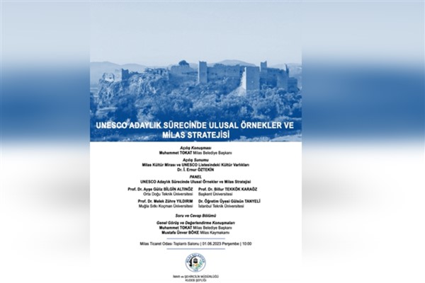 Milas’ın kültürel potansiyeli ve UNESCO adaylık süreci konuşulacak