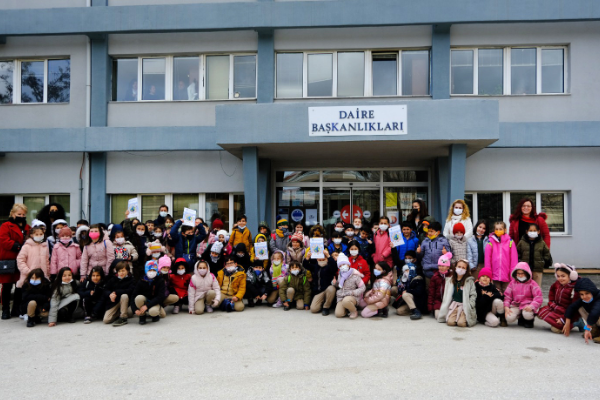 Milli İrade İlkokulu öğrencilerinden ESKİ'ye ziyaret 