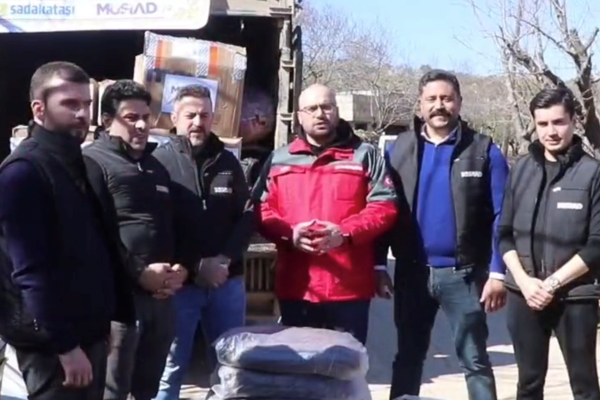 MÜSİAD'dan İdlib'e yardım eli 