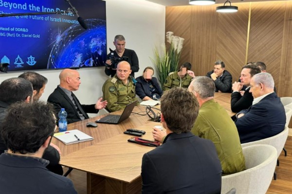 Netanyahu, Elon Musk ile  Knesset ofisinde bir araya geldi