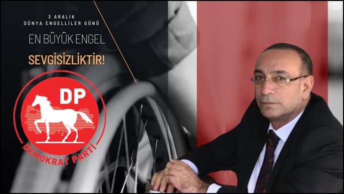 Ömer Karakeçili'den 3 Aralık dünya engelliler günü mesajı