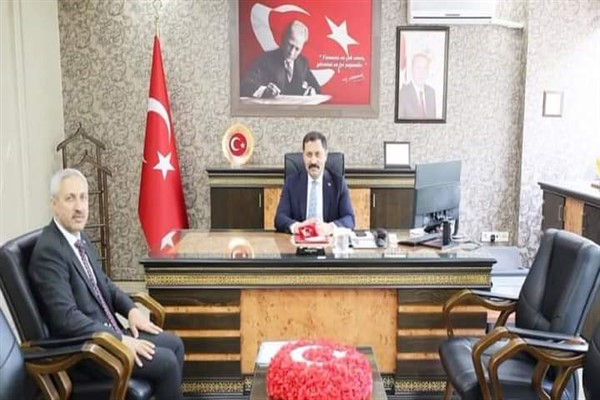 Rektör Eren’den Vali Masatlı’ya ziyaret