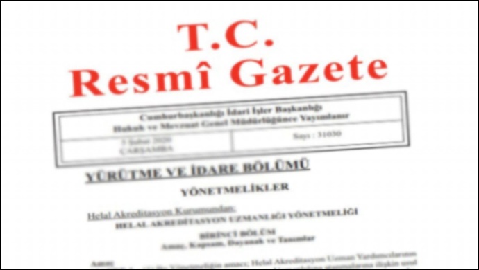 Resmi Gazete başlıkları