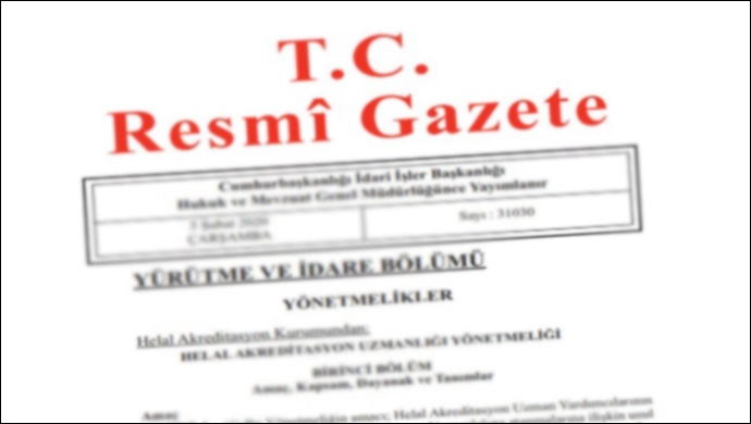 Resmi Gazete başlıkları