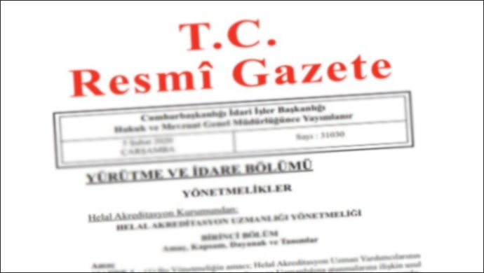 Resmi Gazete başlıkları