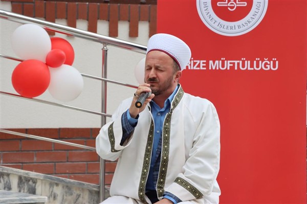 Rize'de yapımı tamamlanan Berat Camii hizmete açıldı