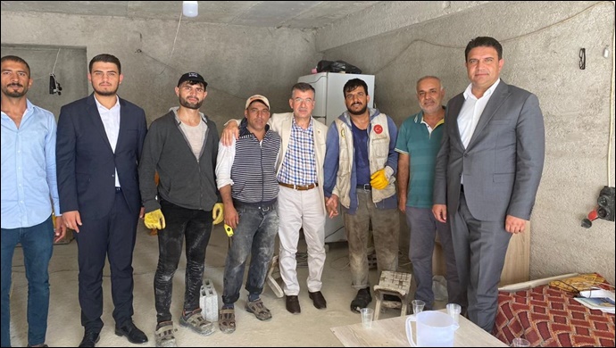 Sadece seçimde değil her zaman sahadayız