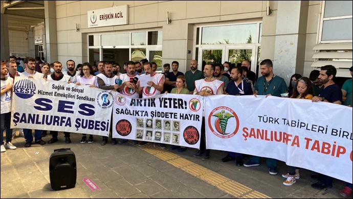 Sağlıkta şiddet durmuyor! Şanlıurfa'da saldırı kınandı