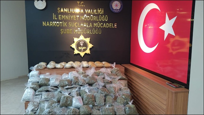 Şamlıurfa emniyetinden zehir tacirlerine operasyon