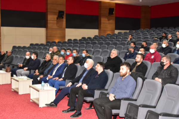 Sanayi Sitesi esnaflarıyla istişare toplantısı