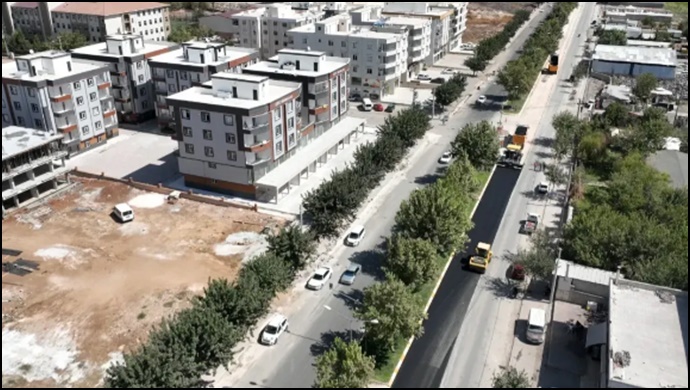 Şanlıurfa Büyükşehir'den Haliliye'de kapsamlı yol çalışması-(VİDEO)