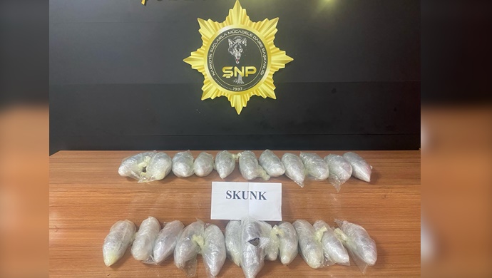 Şanlıurfa 'da 8 kilo Skunk maddesi ele geçirildi