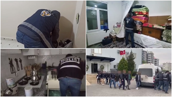 Şanlıurfa 'da aranan şahıslara operasyon 39 gözaltı