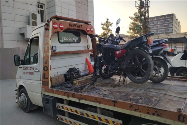 Şanlıurfa'da çalıntı motosikletler yakalandı