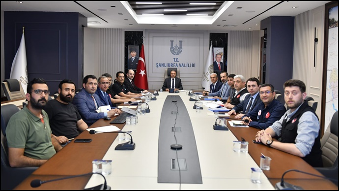 Şanlıurfa 'da deprem sonrası yapılan çalışmalar değerlendirildi