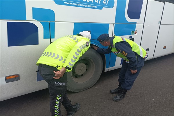 Şanlıurfa'da trafik denetimi