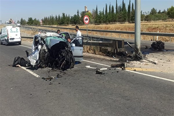 Şanlıurfa'da trafik kazası