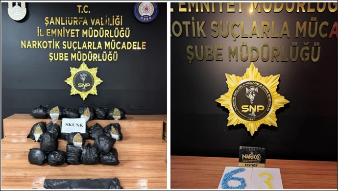 Şanlıurfa 'da uyuşturucu operasyonu: 4 gözaltı