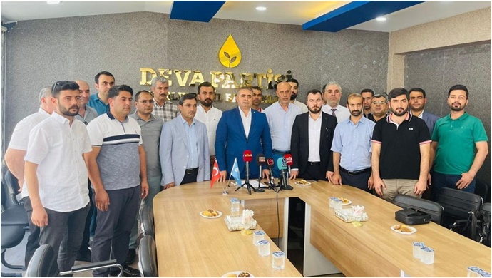 Şanlıurfa DEVA Partisi’nden ‘Mustafa Yeneroğlu’ Açıklaması-(VİDEO)