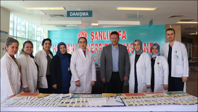 Şanlıurfa Harran Üniversitesi Hastanesinde Obezite Farkındalığı İçin Stant Açıldı