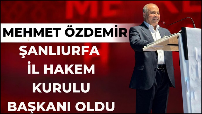 Şanlıurfa İl Hakem Kurulu'nda Önemli Değişim: Mehmet Özdemir Başkanlığa Getirildi