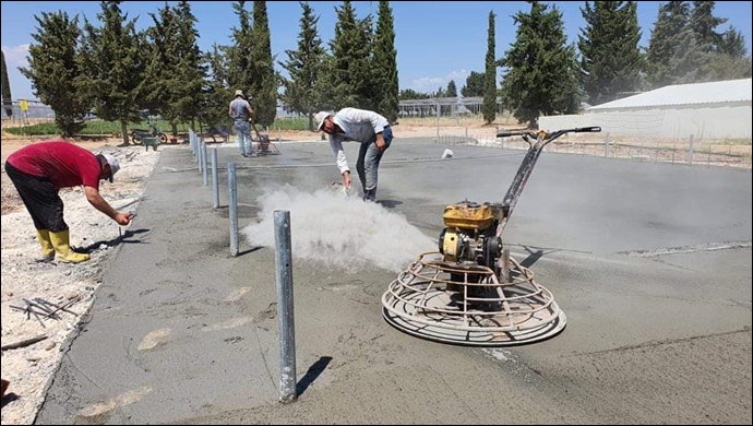 Şanlıurfa OBM’den Sera Yapımı