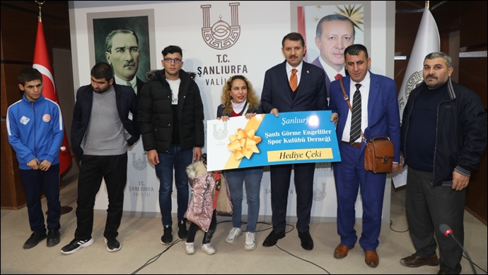 Şanlıurfa Valiliği, Amatör Spor Kulüplerine Destek Programı düzenledi-(VİDEO)