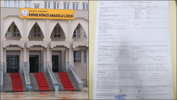 Şanlıurfa'da Bir Öğretmen Darp Edildi