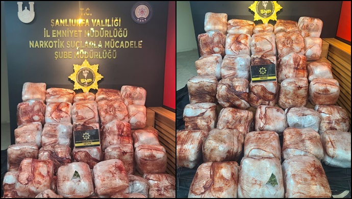 Şanlıurfa’da Büyük Uyuşturucu Operasyonu: 223 Kilo Skunk Ele Geçirildi
