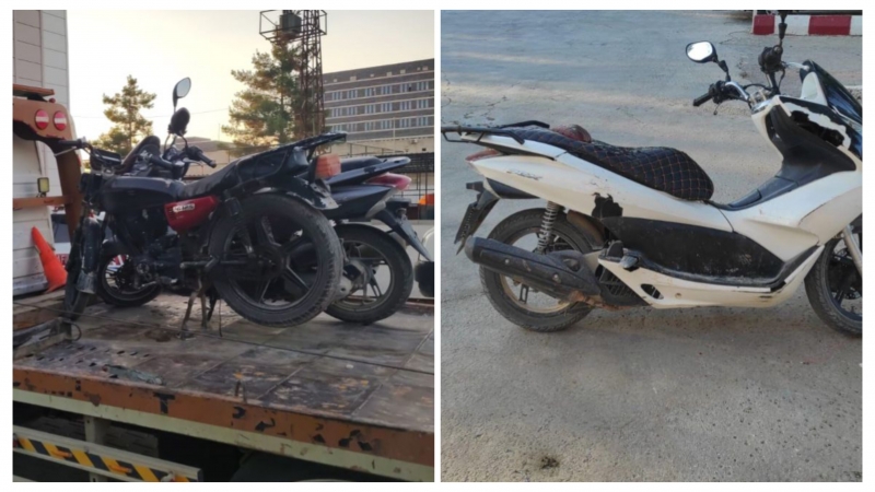 Şanlıurfa'da çalıntı motosikletler yakalandı