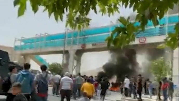 Şanlıurfa'da çöp protestosu