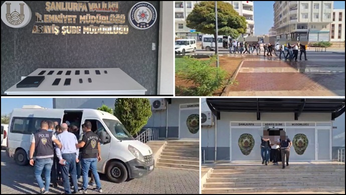 Şanlıurfa'da Dolandırıcılık Operasyonu: 6 Şüpheli Yakalandı