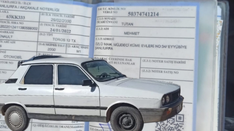 Şanlıurfa’da Hastane Önünde Araç Hırsızlığı