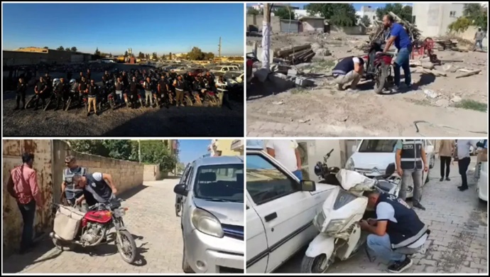 Şanlıurfa'da Motosikletlere Yönelik Şok Uygulama