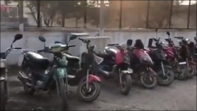 Şanlıurfa'da onlarca çalıntı motor ele geçirildi-(VİDEO)