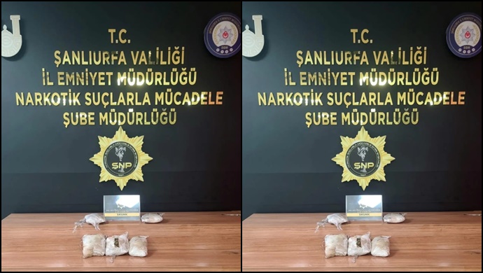 Şanlıurfa'da Polis ve Jandarmadan Uyuşturucu ve Silah Operasyonu