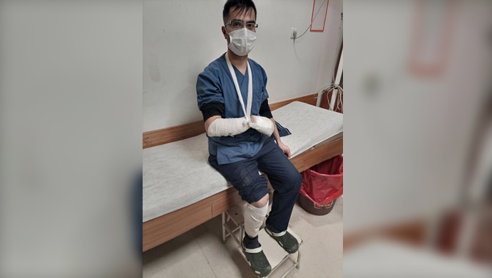 Şanlıurfa'da sağlık çalışanına darp iddiası