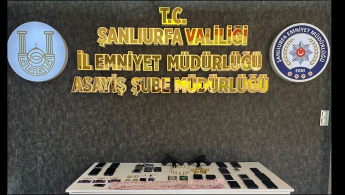 Şanlıurfa'da telefon dolandırıcılığı operasyonu