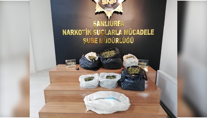 Şanlıurfa'da Uyuşturucu Operasyonu: 1 gözaltı
