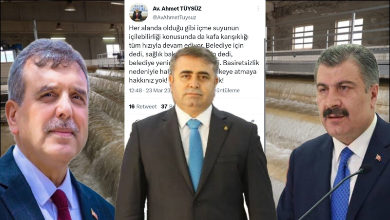 Şanlıurfa'daki İçme suyu ile ilgili kafa karışıklığı devam ediyor