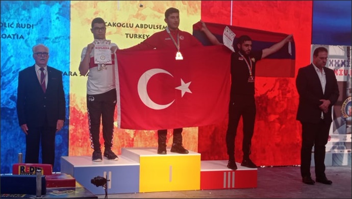 Şanlıurfalı Abdülsamed Ocakoğlu Avrupa Şampiyonu oldu