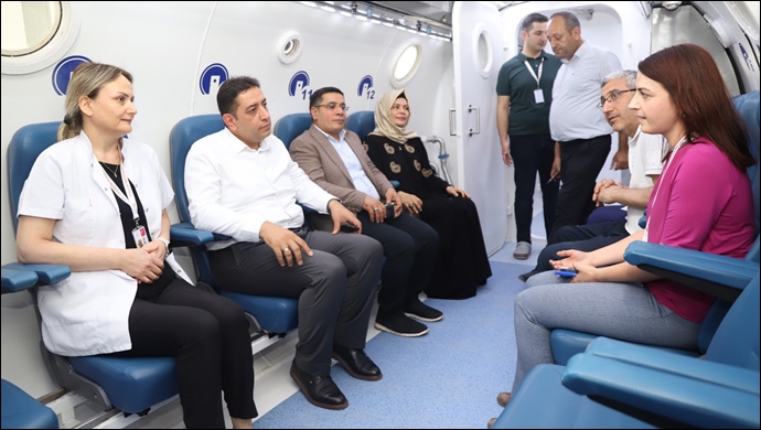 Şanlıurfa’ya Hiperbarik Oksijen Tedavi uzmanı ataması yapıldı