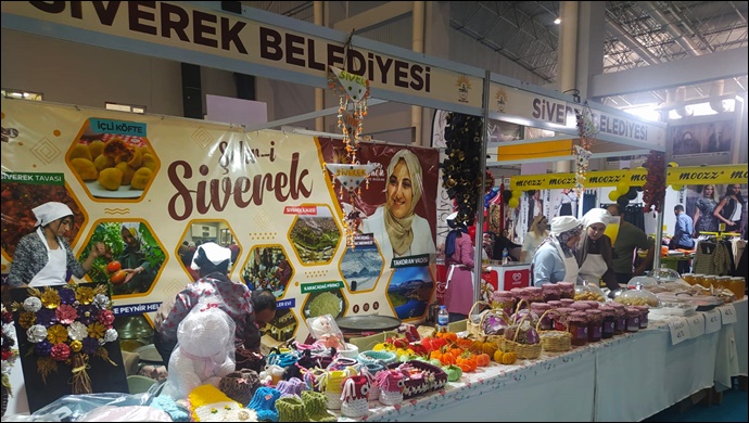 Siverekli girişimci kadınlar fuardaki yerini aldı