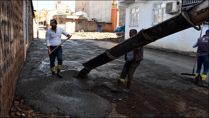Siverek’te sokaklar yenileniyor