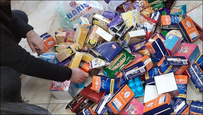 Siverek’te son kullanma tarihi geçmiş ürünler imha edildi