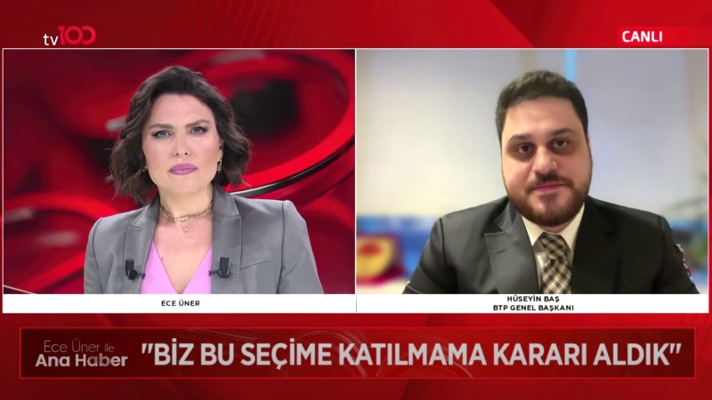 SON DAKİKA |  “BTP seçime katılmama kararı aldı, listeleri geri çekiyor”