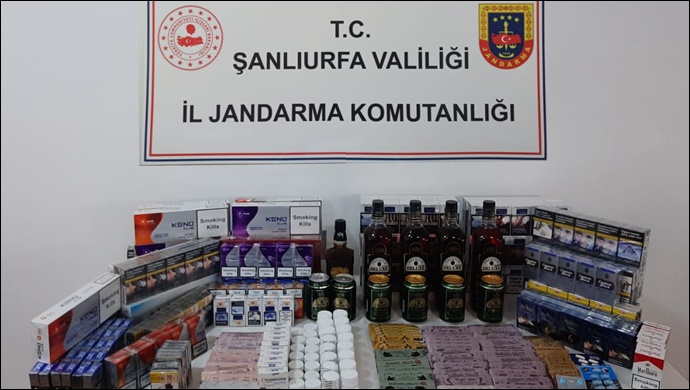 SON DAKİKA | Şanlıurfa'da Kaçak sigara ve Uyuşturucu operasyonu