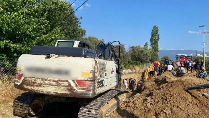Su hattı kazısında göçük: 3 işçi öldü