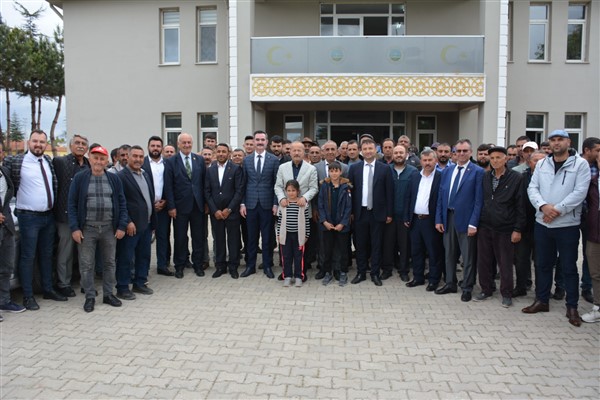 Sülümenli'de doğal gaz boru hattı döşeme çalışmaları başladı