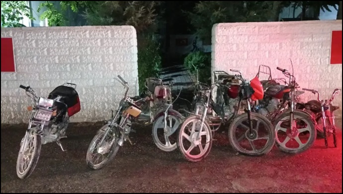 Suruç’ta Çalıntı Motosiklet Operasyonu: 7 Motosiklet Ele Geçirildi